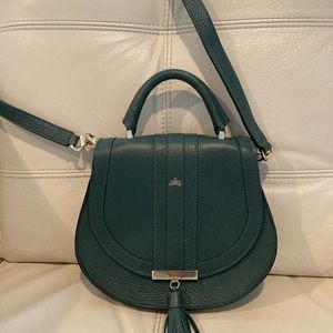 Forest Green, very British, DeMellier Crossbody.